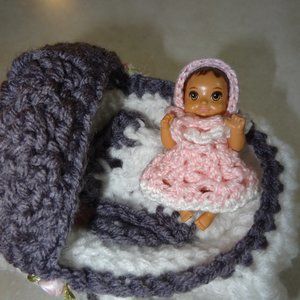 Handmade barbie baby bassinetts